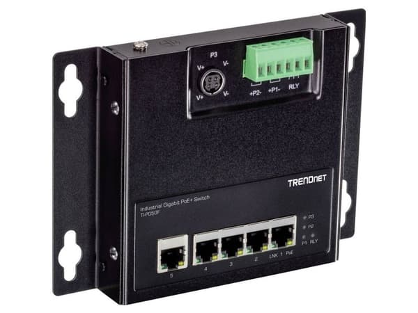 Trendnet TI-PG50F, Hallitsematon, Power over Ethernet -tuki