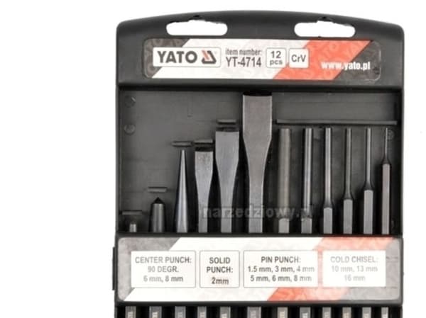 Yato YT-4714, 12 kpl