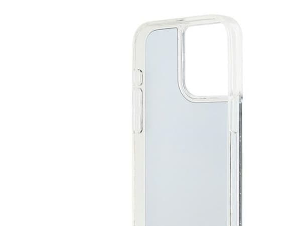 DKNY Liquid Glitter Big Logo-etui til iPhone 14 Pro Max - svart