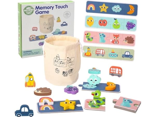 Woopie WOOPIE GREEN Aistipalapeli Memory Shapes FSC