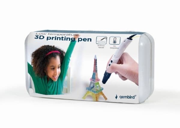 Gembird 3DP-PENLT-02 - 3D-skriverpenn - hvit