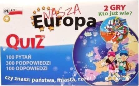 Quiz 2 spel – Europa FAN