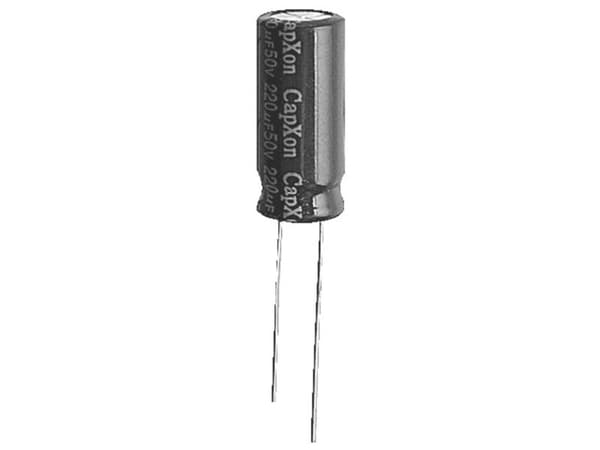 Capxon elektrolyttkondensator 63 V, 20 %, 1 stk