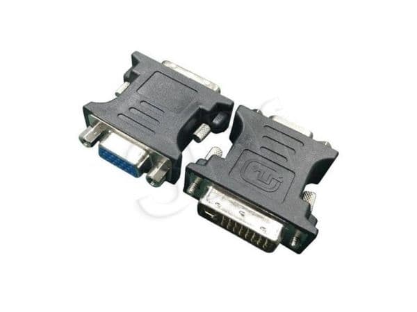 Cablexpert - Videoadapter - DVI (han) til 15 pin D-Sub (DB-15) (hun) - tommelskruer - sortti