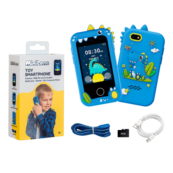 MINILENS Toy Smartphone Blue
