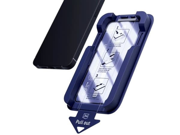 3mk HardGlass Max herdet glass til iPhone 15 Pro Max