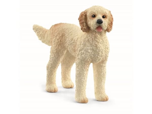 Schleich kultakoira