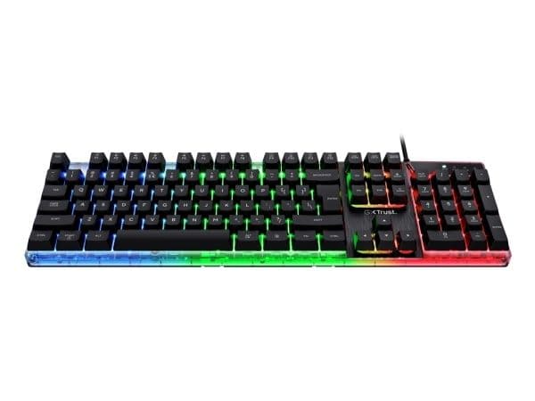 TRUST GXT 835 Azor spelkeyboard med bakbelysning CZ/SK