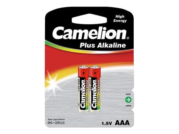 Camelion AAA/LR03, Plus Alkaline, 2 stk.