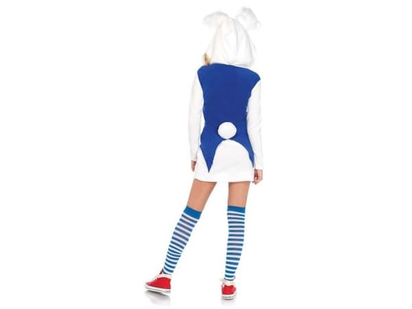Cozy White Rabbit-maskeraddräkt