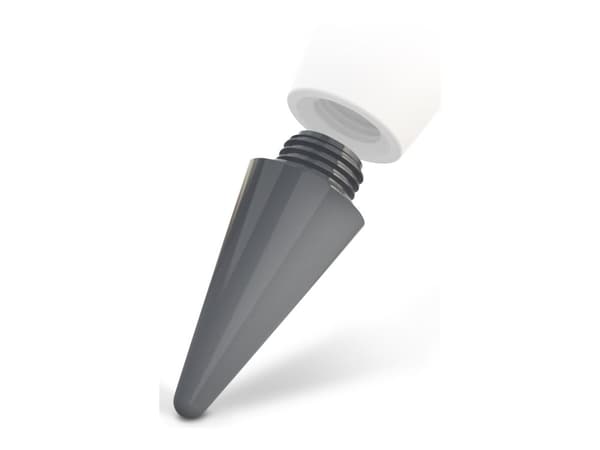 ZAGG - Utbytesspets för penna - grå (paket om 4) - för ZAGG Pro Stylus 2
