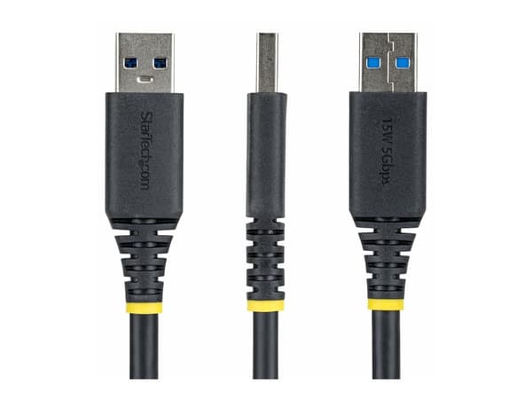2m Panel Mount USB-A Extension Cable
