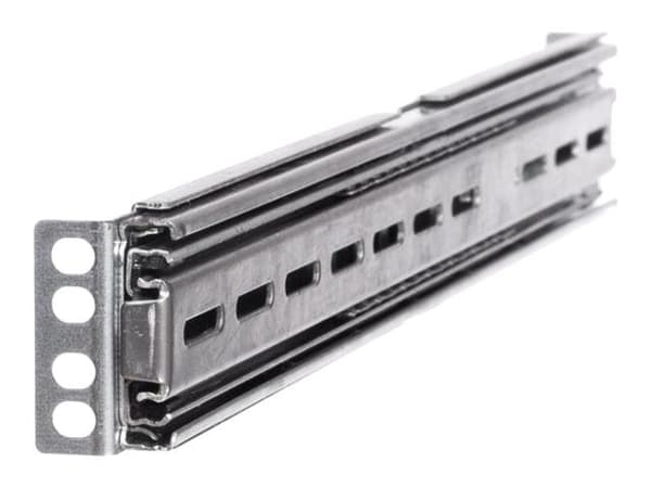 Netrack - Monteringsskinner for rack - sølv - 4U - 19"