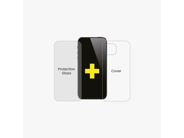 Techammo beskyttelsesglas + cover til iPhone® 12/12 pro