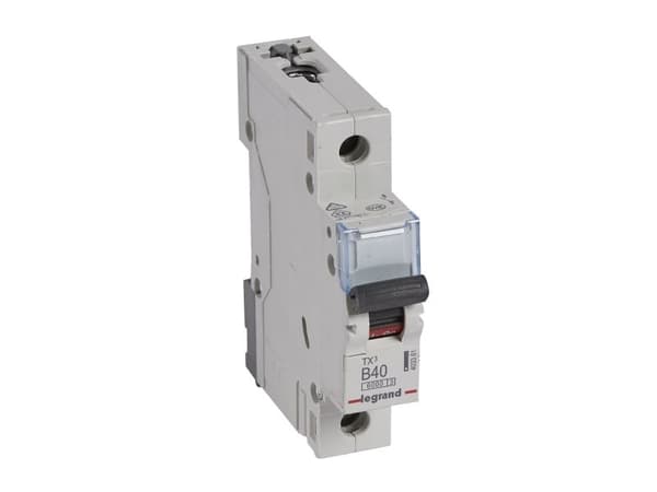 Legrand TX3, Dvärgbrytare, Typ B, IP20, 240 - 415 V