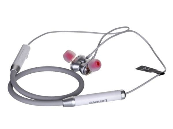 hE08 Bluetooth in-ear hörlurar vit