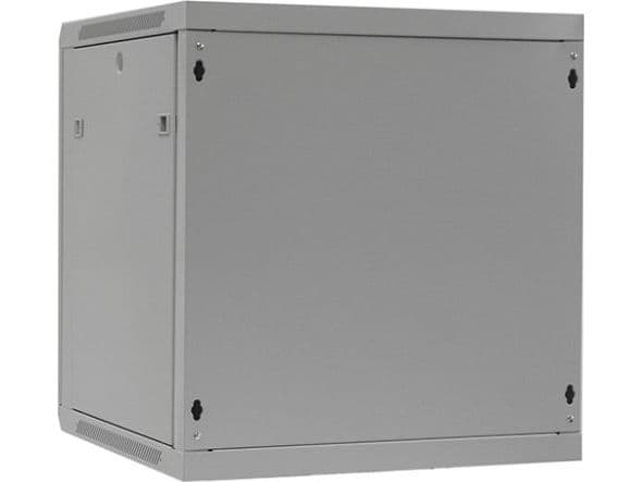 Netrack - Rack skap - veggmonterbar - grå - 12U - 19"