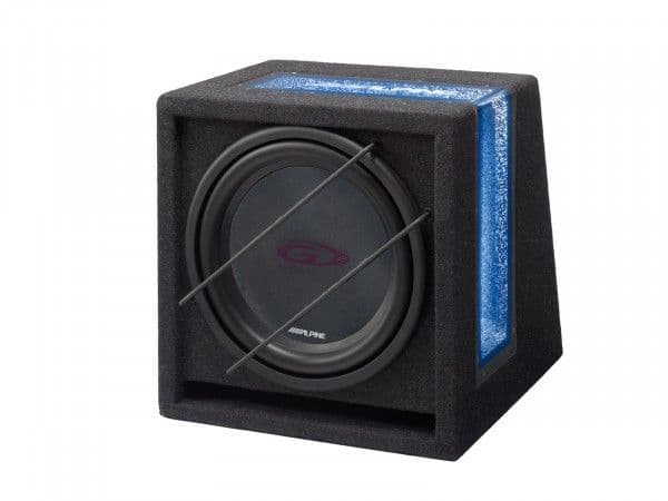 Alpine 12" subwoofer i Kabinet 4 ohm