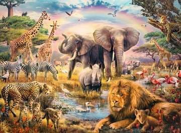 Ravensburger 13284, 100 stykker, Dyr, 6 år