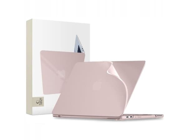 Tech-Protect SOFTSHELL fodral för MacBook NEO 13 2026 MATTE BLUSH