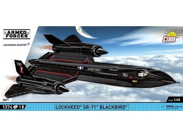 COBI Lockheed SR-71 Blackbird, Byggklossar, 8 År, 1374 styck