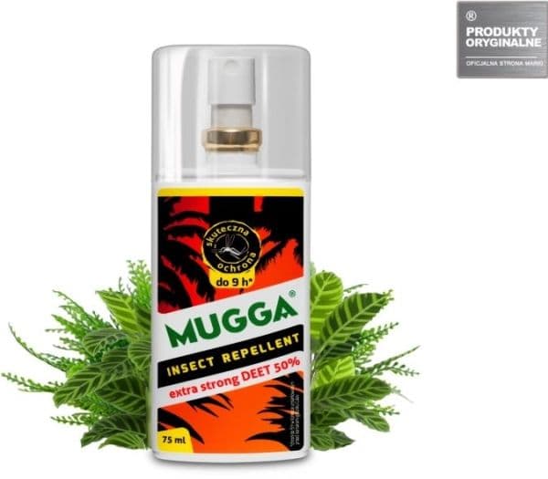 Mugga spray extra stark 50% DEET 75 ml