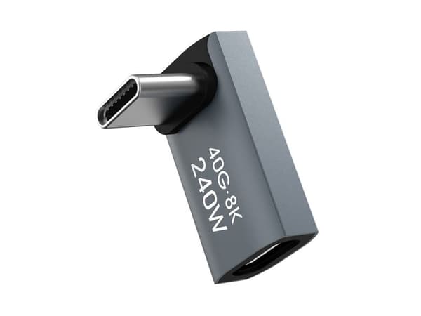 Wozinsky USB-adapter USB-C till USB-C grå (5907769383984)