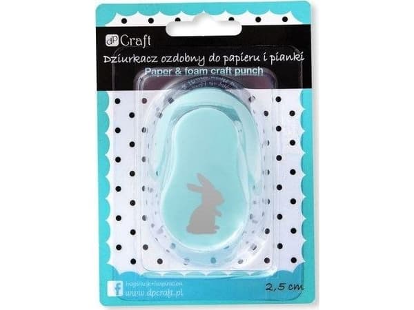 Dekorstans for papir og skum 2,5 cm hare