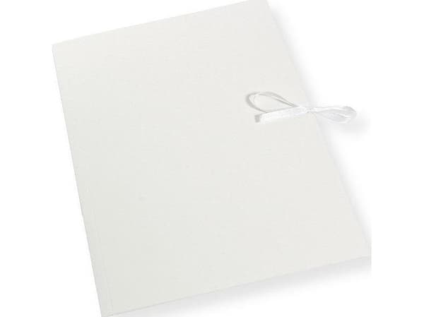 Barbara A4 perm med bind hvit 300 gsm (10 stk)