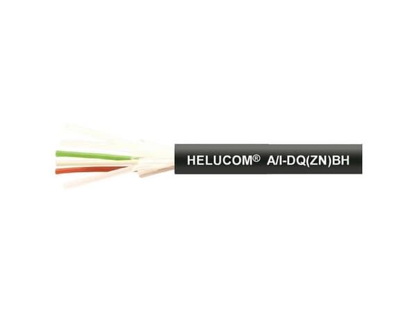Helukabel 802280-100 Lyslederkabel Multimode OM3 Sort 100 m