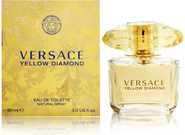 Versace Yellow Diamond Eau De Toilette Spray 90ml