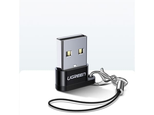 Ugreen USB-adapter USB-C til USB-A 2.0-adapter (svart)