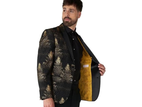 OppoSuit Festive Forest blazer