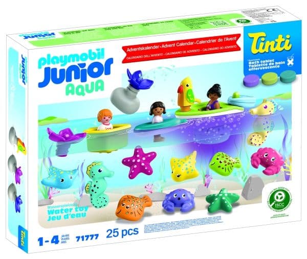 Adventskalender – Farverig badetid