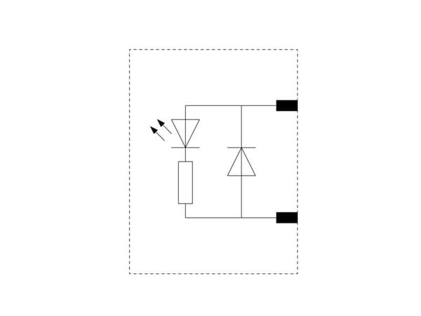 Siemens 3RT2916-1LP00 Ylijännitesuoja diodilla 1 kpl 1 kpl