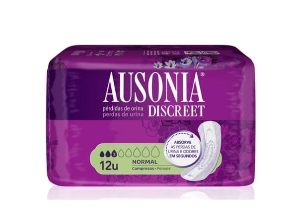 Ausonia DISCREET Normal, 12 styck