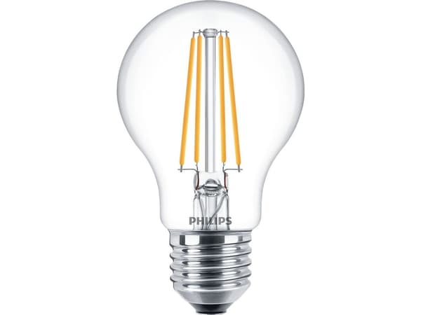 Philips Lamppu, 7 W, 60 W, E27, A++, 806 lm, 15000 h