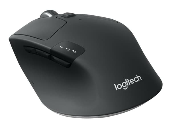 Logitech M720, Oikeakätinen, Optinen, RF Wireless + Bluetooth, 1000 DPI, Musta