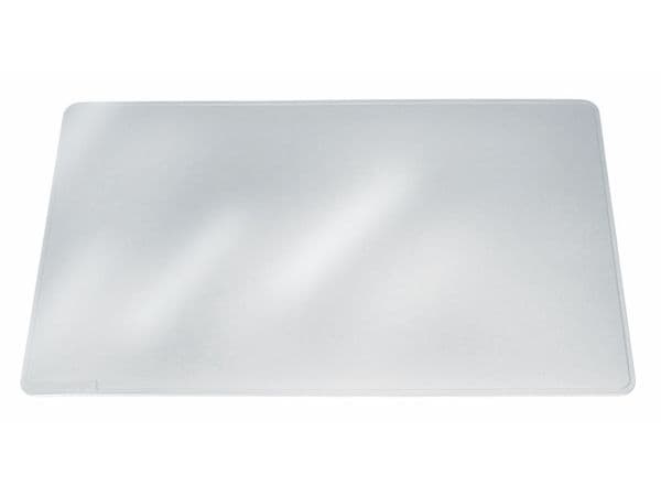 Skriveunderlag Duraglas® 65x50 cm transparent