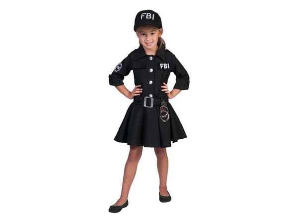 FBI Agent kostume, pige