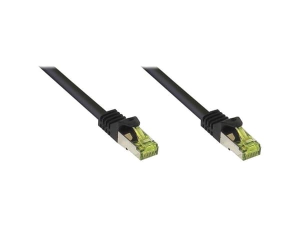 Good Connections patchkabel Cat. 7, råkabel S/FTP svart 5 m