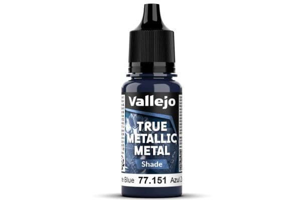 Vallejo 77.151 True Metallic metall Sapphire Blue (18 ml)