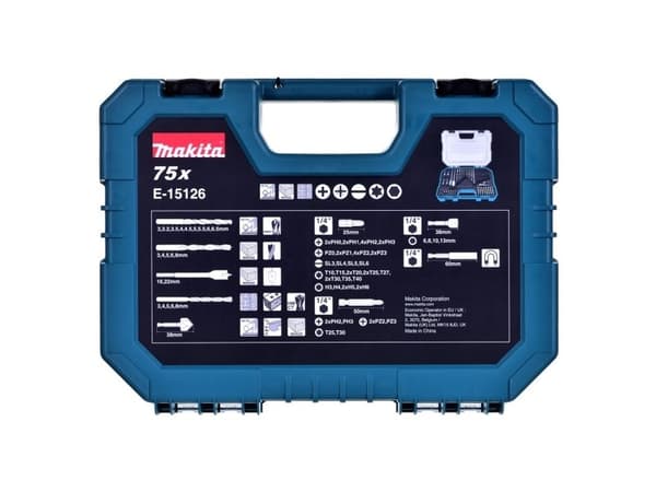 Makita borr- och bitsats 75 delar