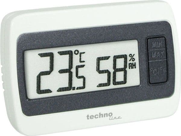 Technoline WS 7005, Grå, Vit, Plast, F, °C, Digital, LR 44, 1,5 V