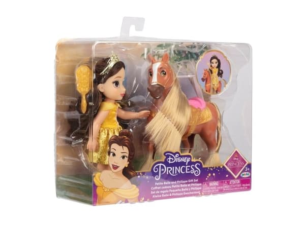 Disney Princess Belle & Philippe presentset 15 cm