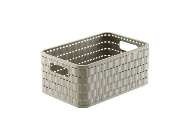 Rotho COUNTRY Storage basket Rectangular Polypropylene (PP) Cappuccino