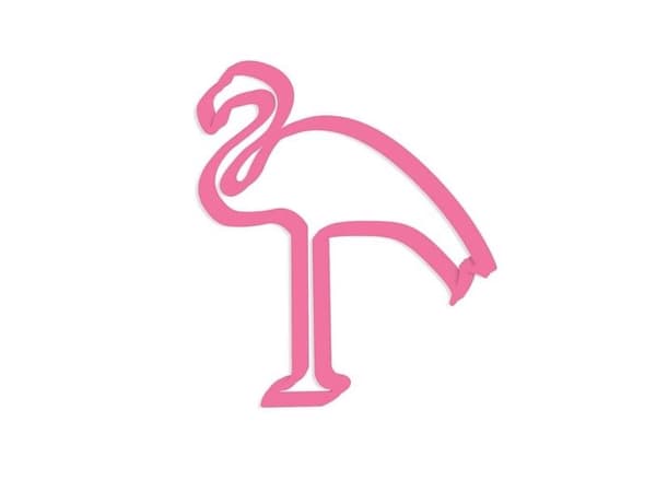 Flamingo kakku leikkuri