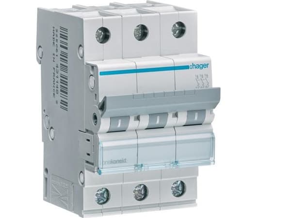 Hager MCN316E, 230 - 400 V