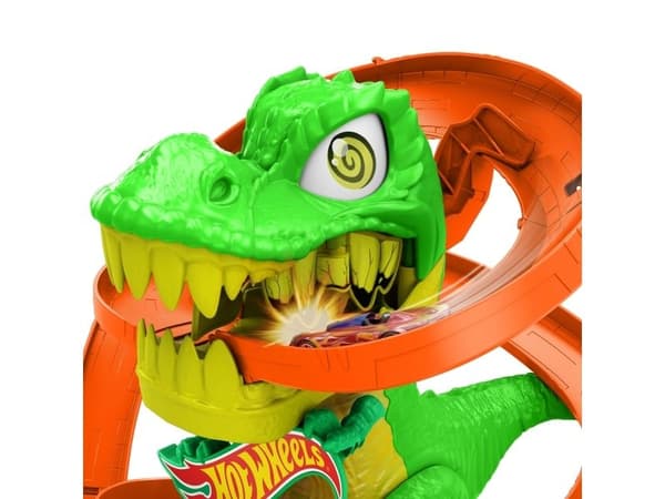 Hot Wheels City T-Rex Fire Station
