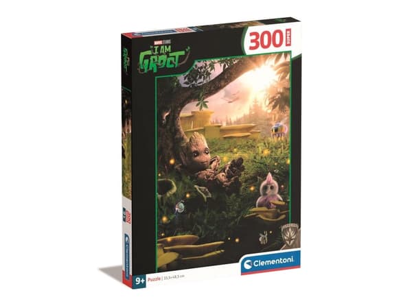 Clementoni Puslespil Super - Marvel I Am Groot, 300 brikker